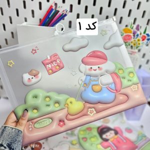 کاور A4 دختر و حیوانات